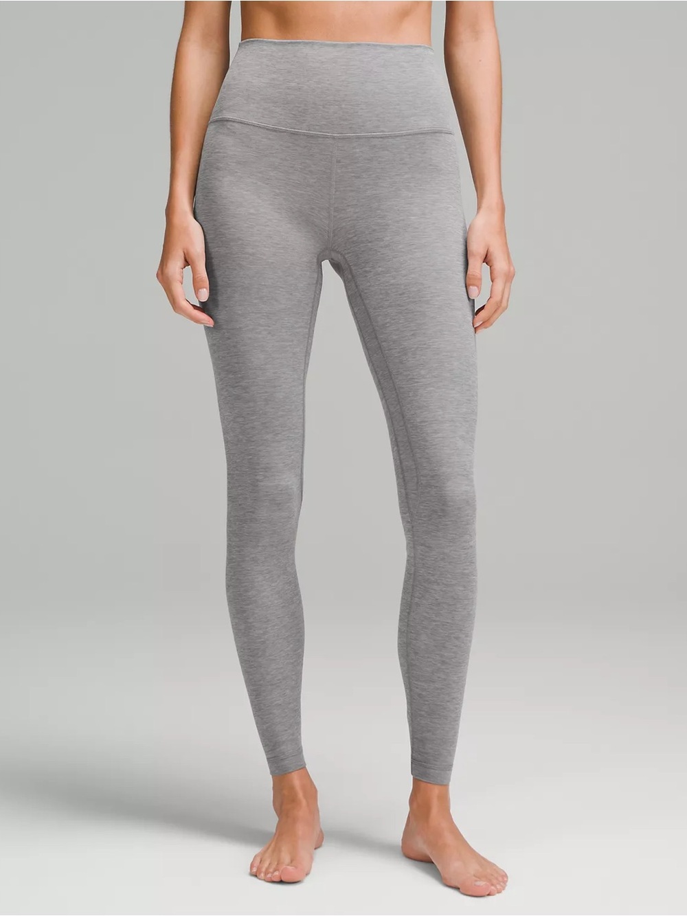 lululemon Align High-Rise Pant - 25” - Heathered Core Medium Grey